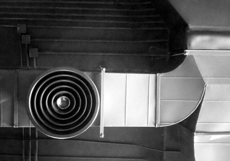 Duct,Air,System,Top,View